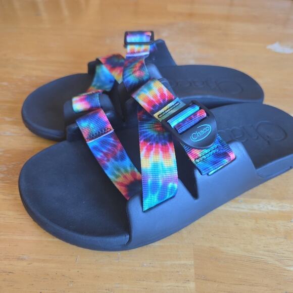 CHACO Women's Nylon Tye Dye Lightweight Size Slip On Sz 9 - Picture 1 of 8